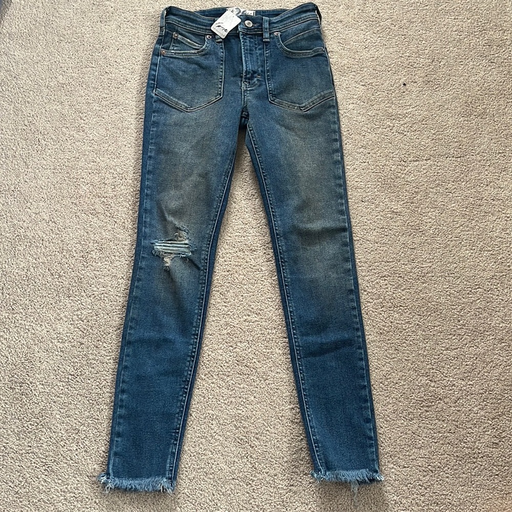Free People skinny jeans